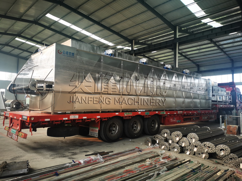 四川自強中藥材清洗烘干設(shè)備成功交付