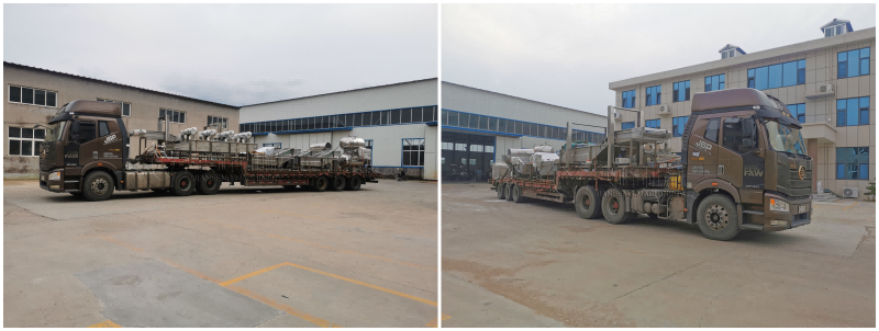 尖峰機械發(fā)運承德客戶定制化香菇醬加工設備